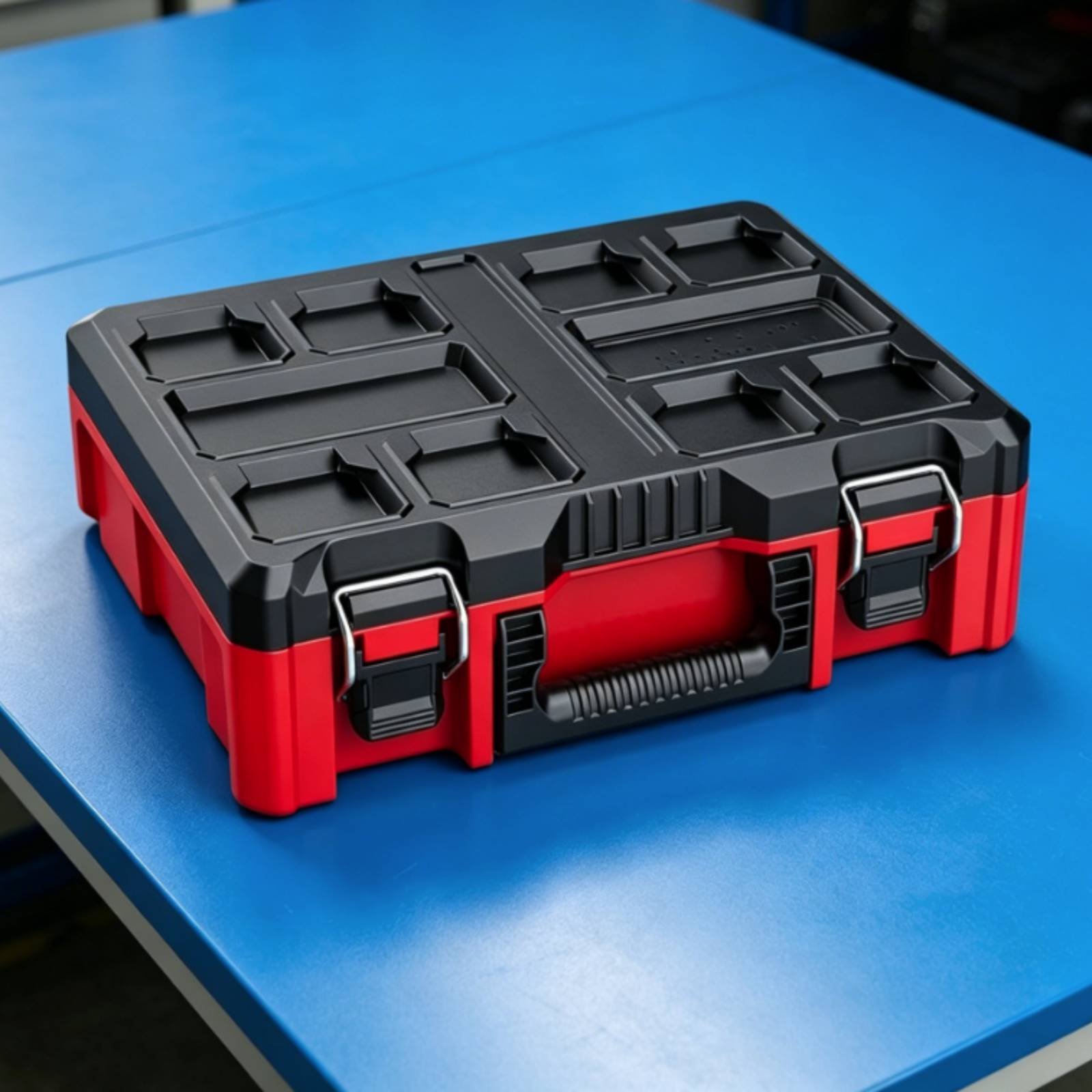 Heavy Equipment Operation - Caja de Herramientas Multifuncional Modular, Organizador