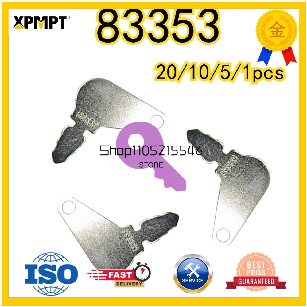 Heavy Equipment Key Set - Juego de 20/10/5/1 Llaves Nuevas 83353