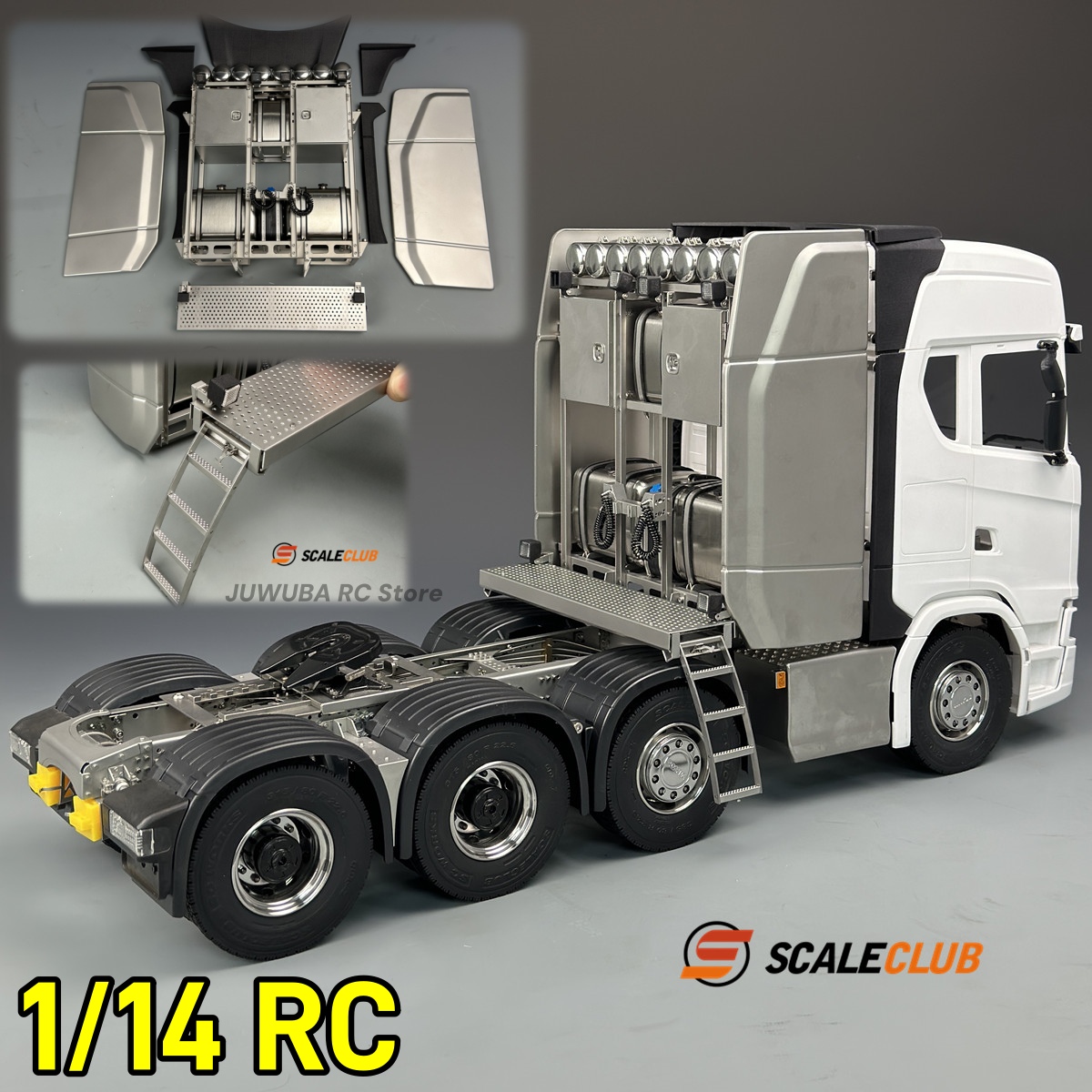 Heavy Equipment Hauler - Estante de equipo de cabina de