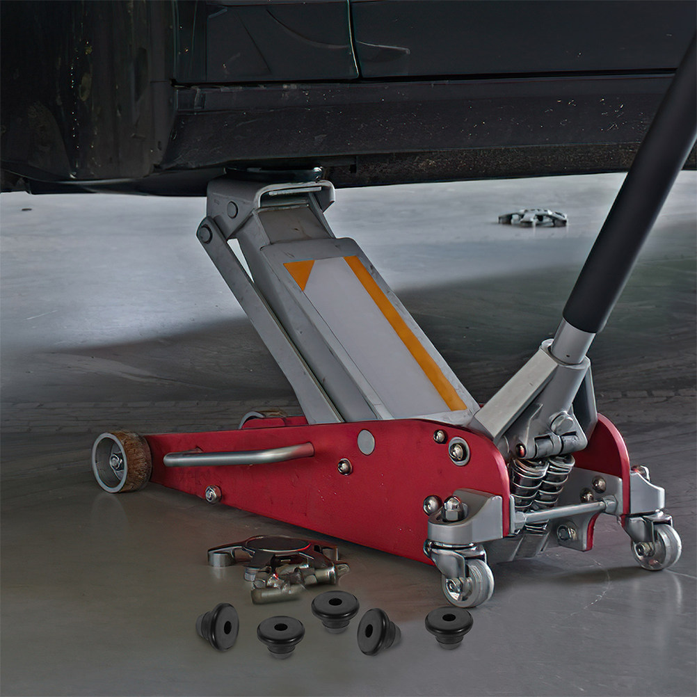 Hydraulic Floor Jack - 15 tapones de goma para aceite,