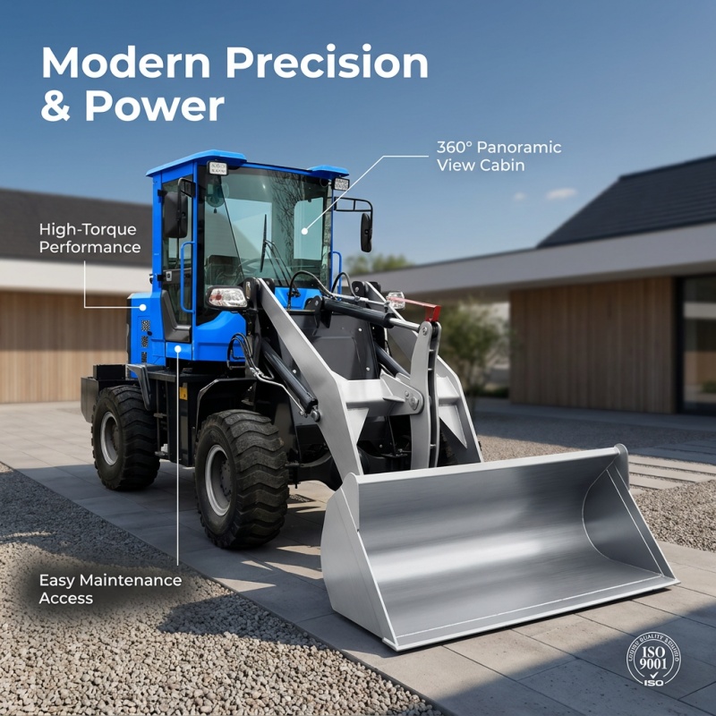 Heavy Equipment Loader - Mini Cargadora Telescópica Multifuncional Euro 5,
