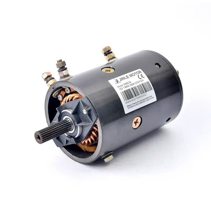 Heavy Equipment Unit - Motor Eléctrico de 12V CC 1.4KW