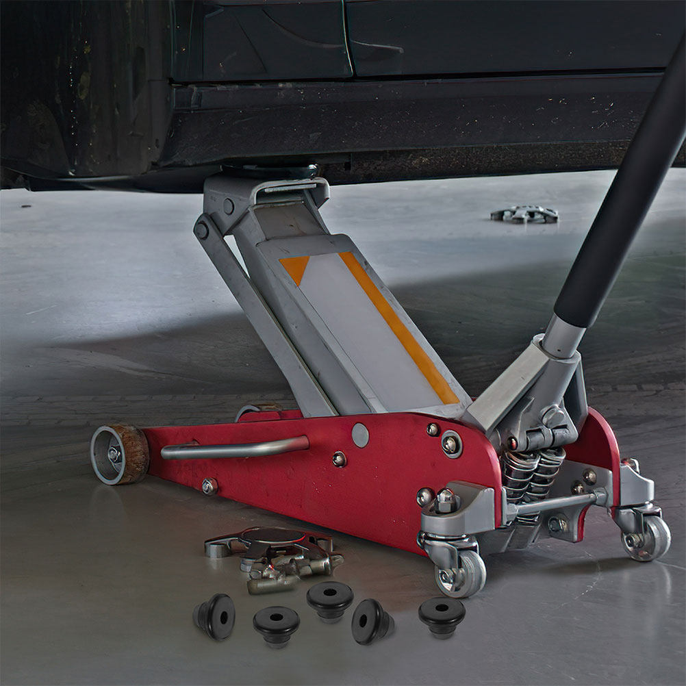 Hydraulic Floor Jack - 10 Tapones de goma para aceite,