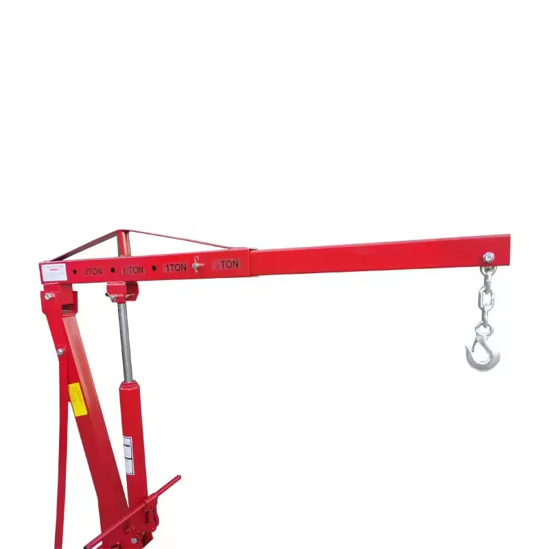 Heavy Equipment Jack Stands - Grúa Plegable para Motor con Soporte