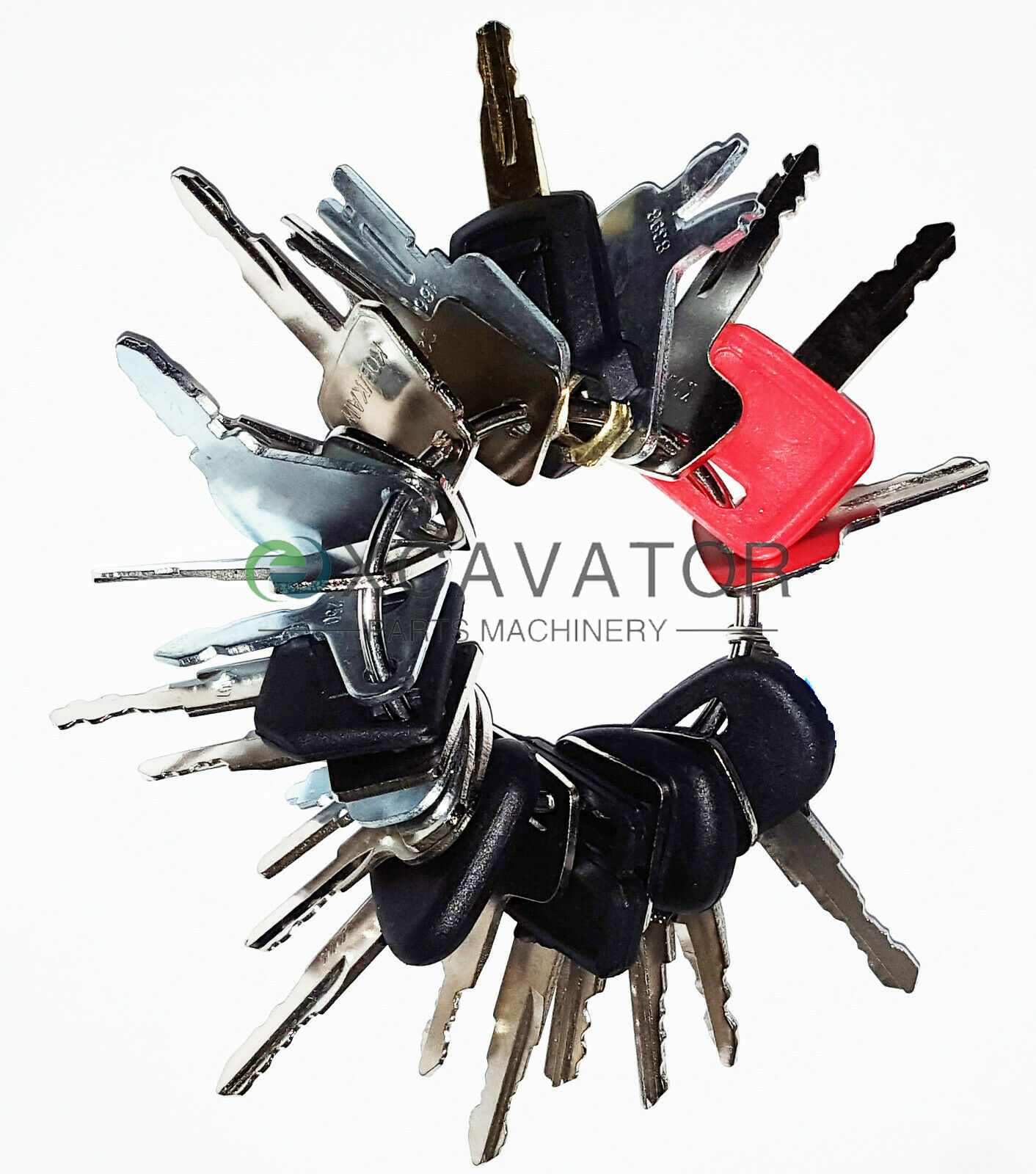 Heavy Equipment Key Set - Juego de 23 llaves de encendido