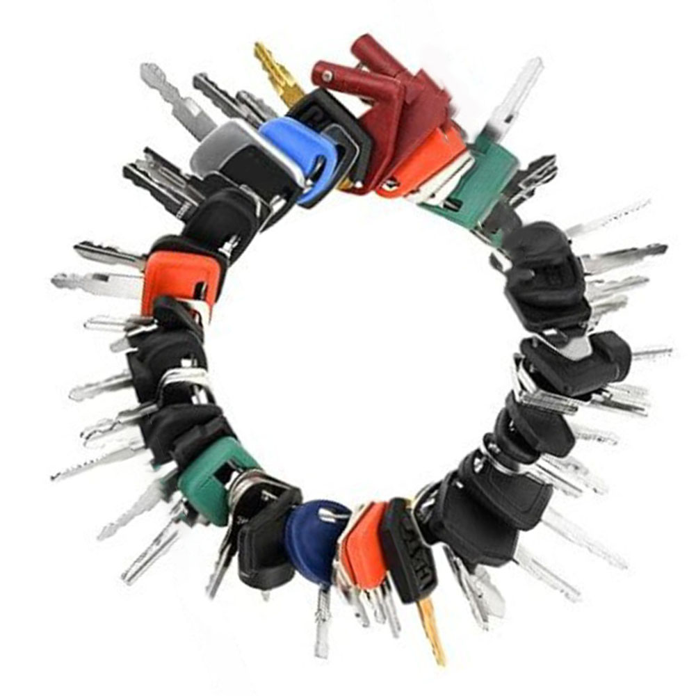 Heavy Equipment Key Set - Juego de 50 Llaves Maestras para