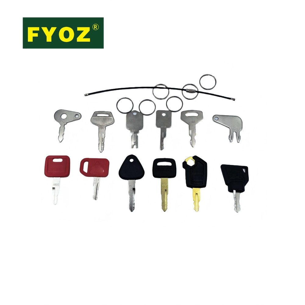 Juego de 12 llaves de encendid - Heavy Equipment Key Set reseña y precio