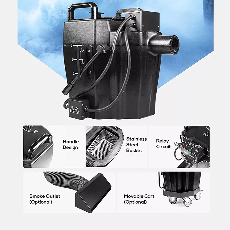 Máquina de niebla baja de 3500 - Heavy Equipment In Chinese reseña y precio