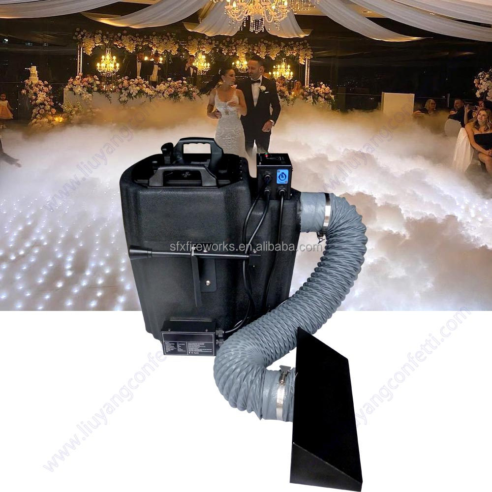 Máquina de niebla seca de 6000 - Heavy Equipment In Chinese reseña y precio