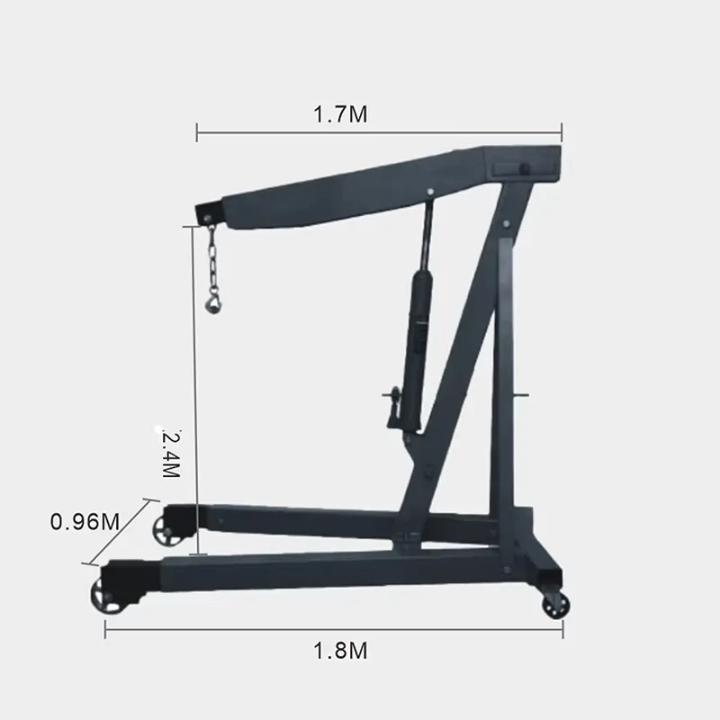 Grúa para motor de 3 toneladas - Heavy Equipment Jack Stands reseña y precio