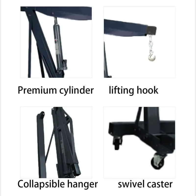 Grúa para motor de 3 toneladas - Heavy Equipment Jack Stands reseña y precio