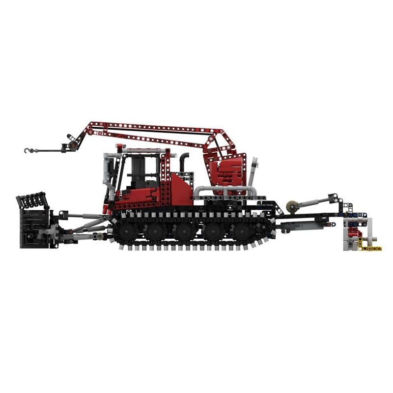 MOC-256775 Máquina quitanieves - Heavy Equipment Games reseña y precio