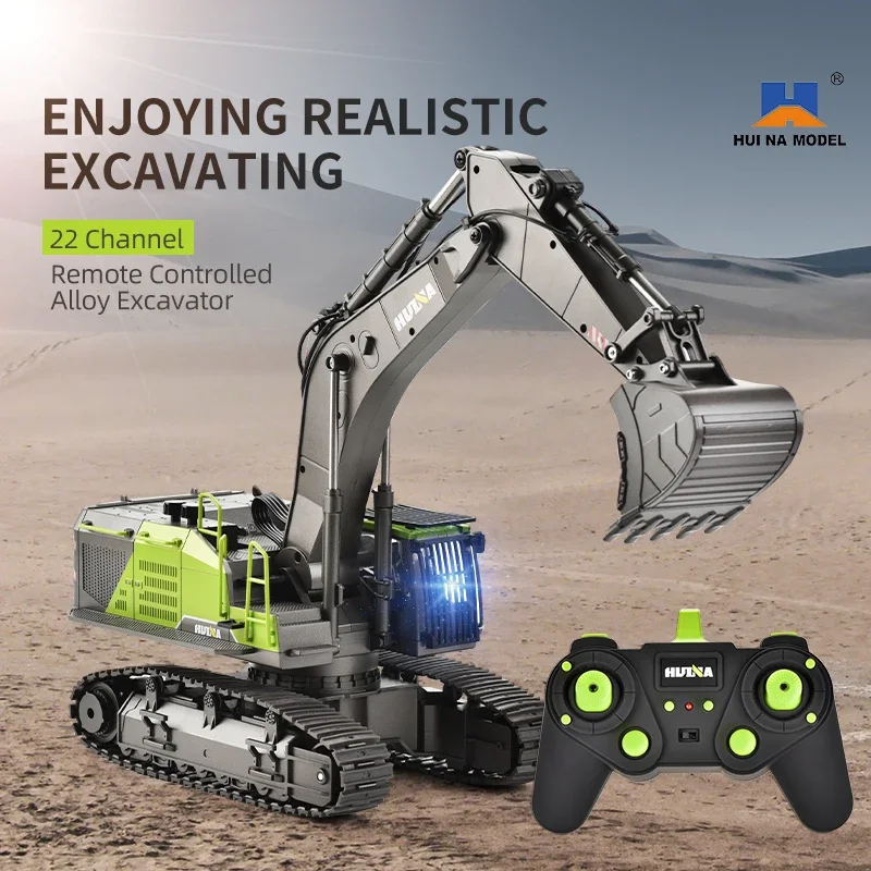 Actualización 1/14 HUINA 1593  - Heavy Equipment Games reseña y precio