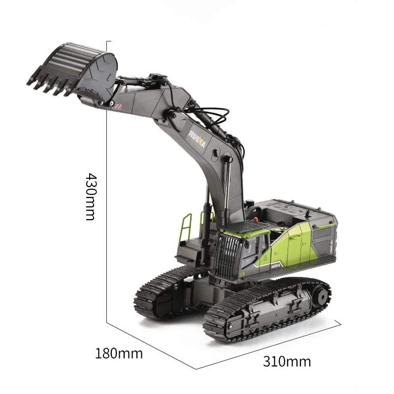 Actualización 1/14 HUINA 1593  - Heavy Equipment Games reseña y precio