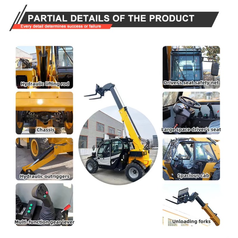 Manipulador Telescópico de Mar - Telescopic Handler Boom reseña y precio