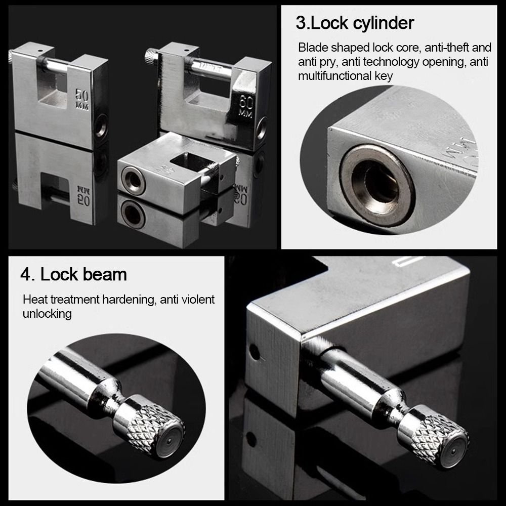 Candados de Acero Inoxidable R - Heavy Equipment Key Set reseña y precio