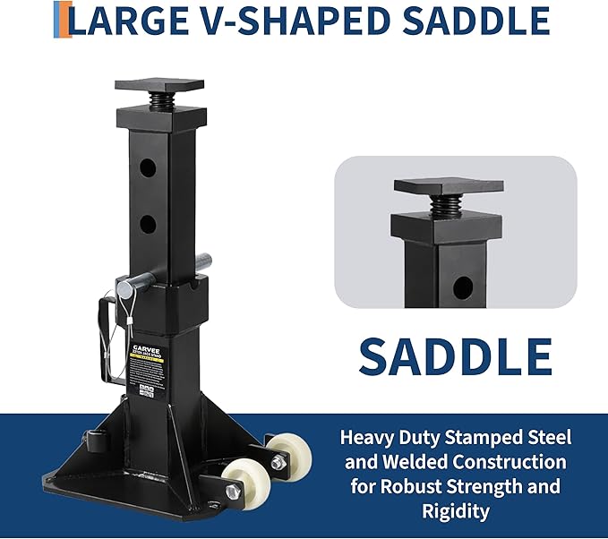 Soportes de Gato de 22 Tonelad - Heavy Equipment Jack Stands reseña y precio