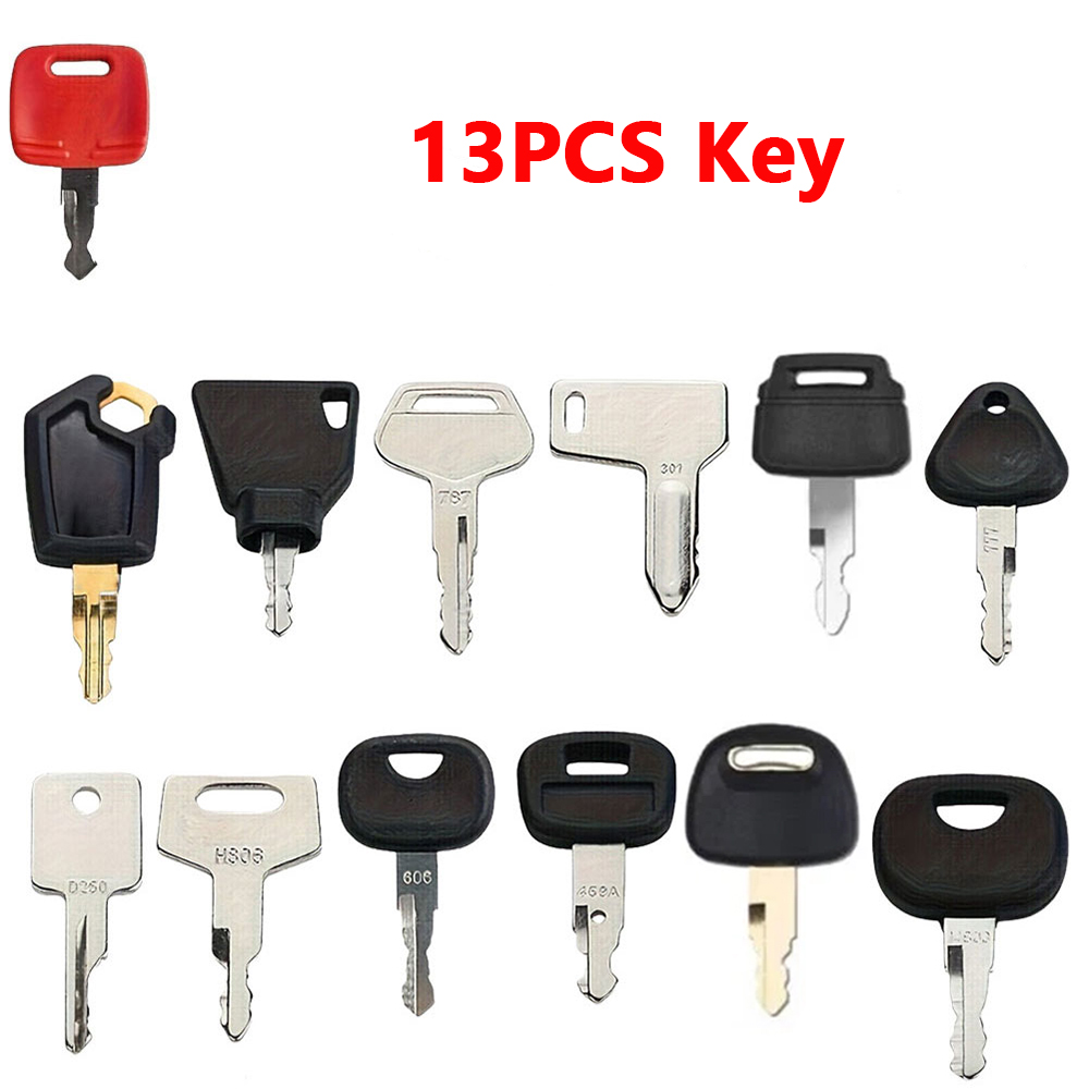 Juego de 13 Llaves de Encendid - Heavy Equipment Key Set reseña y precio