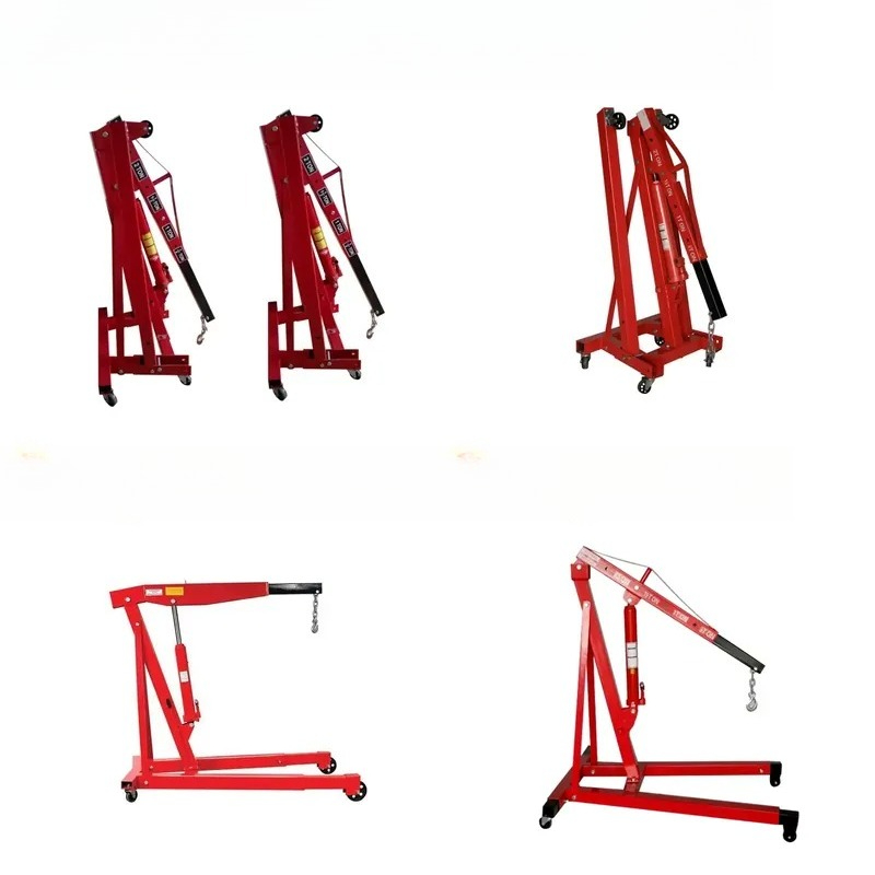 Grúa de taller portátil de 1 t - Heavy Equipment Jack Stands reseña y precio