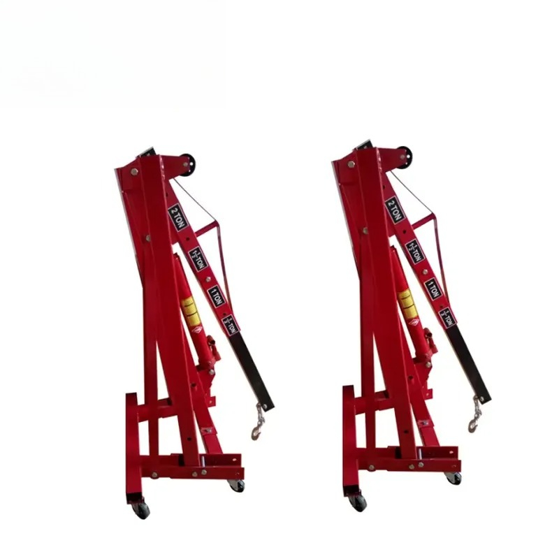 Grúa de taller portátil de 1 t - Heavy Equipment Jack Stands reseña y precio