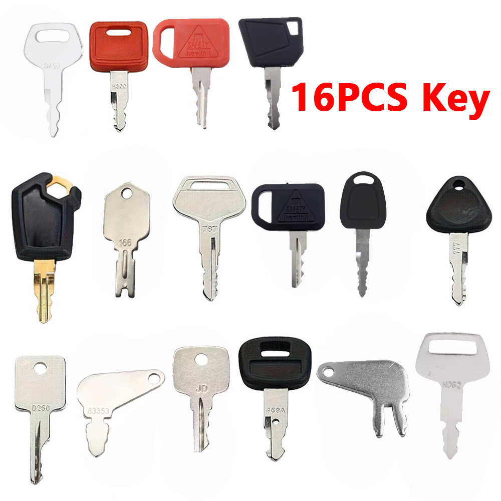 Juego de 16 Llaves Maestras pa - Heavy Equipment Key Set reseña y precio