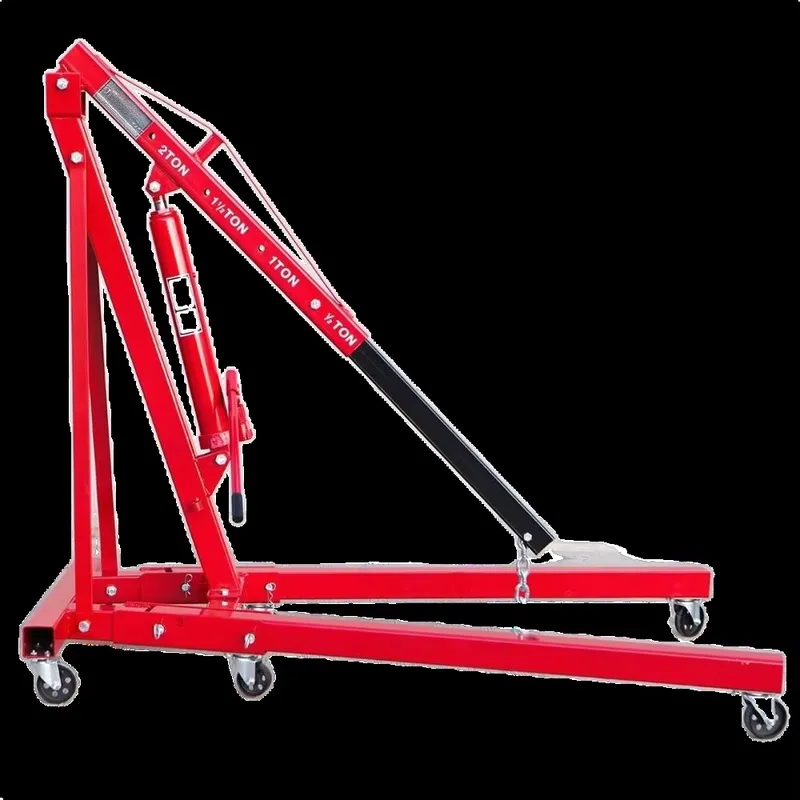 Grúa Hidráulica Plegable de 2  - Heavy Equipment Jack Stands reseña y precio