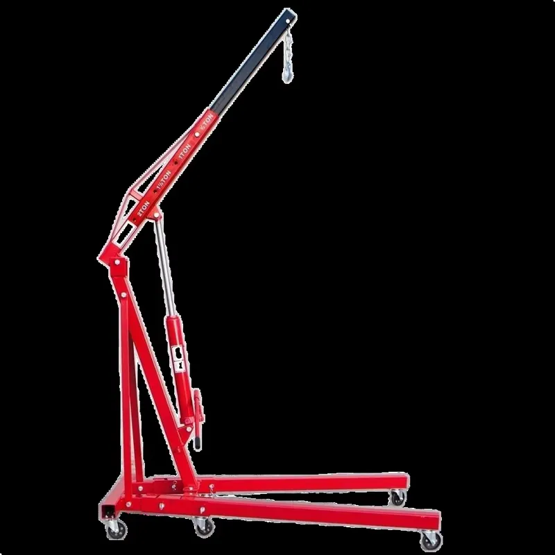 Grúa Hidráulica Plegable de 2  - Heavy Equipment Jack Stands reseña y precio