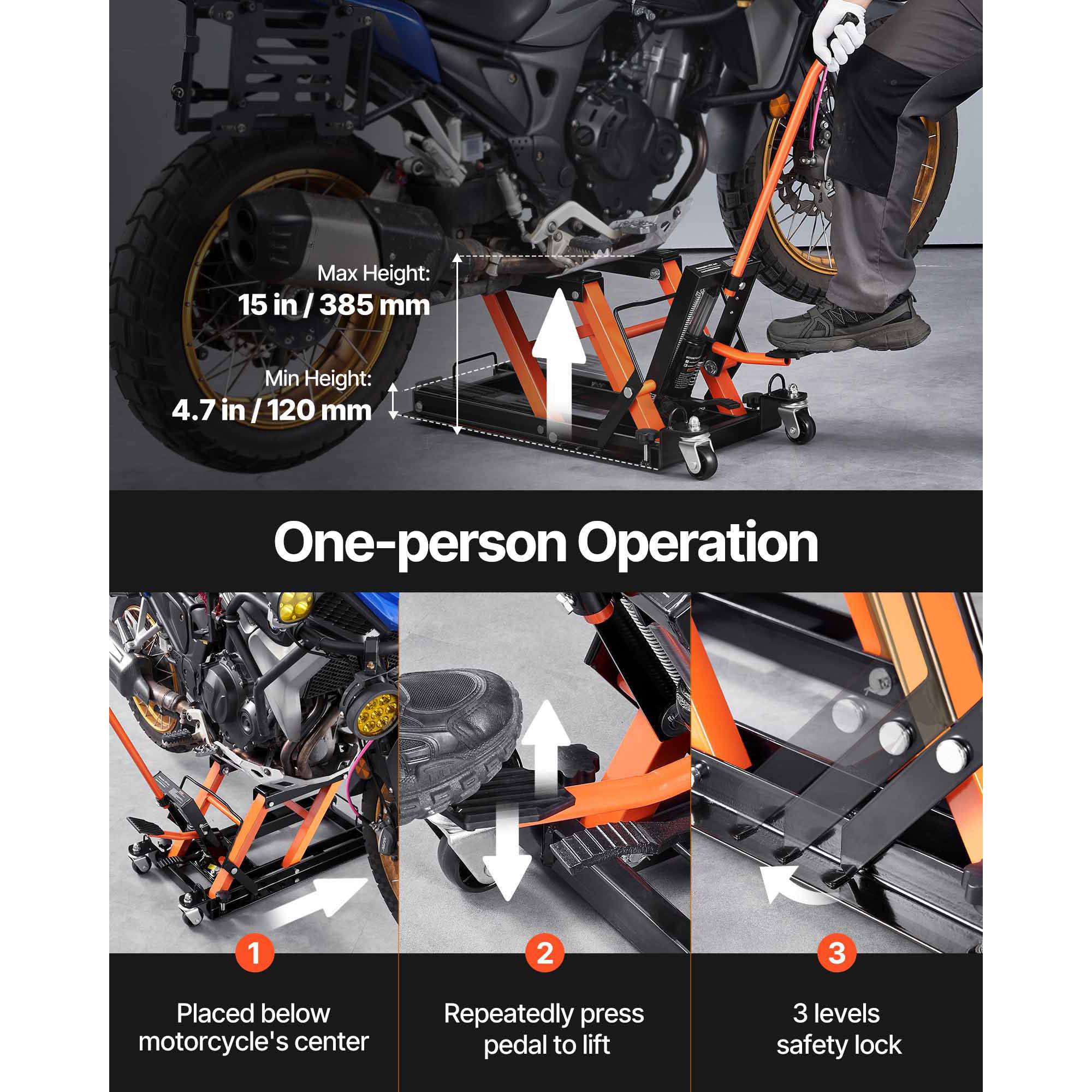 VEVOR Gato de Elevación Hidráu - Hydraulic Floor Jack reseña y precio