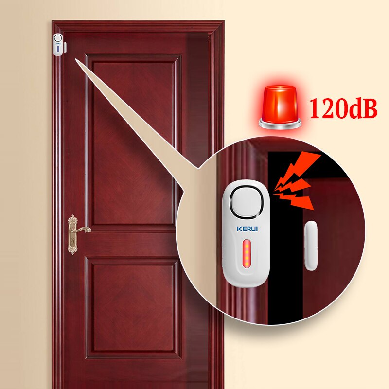 KERUI 120DB inalámbrico puerta - Heavy Equipment Garage reseña y precio