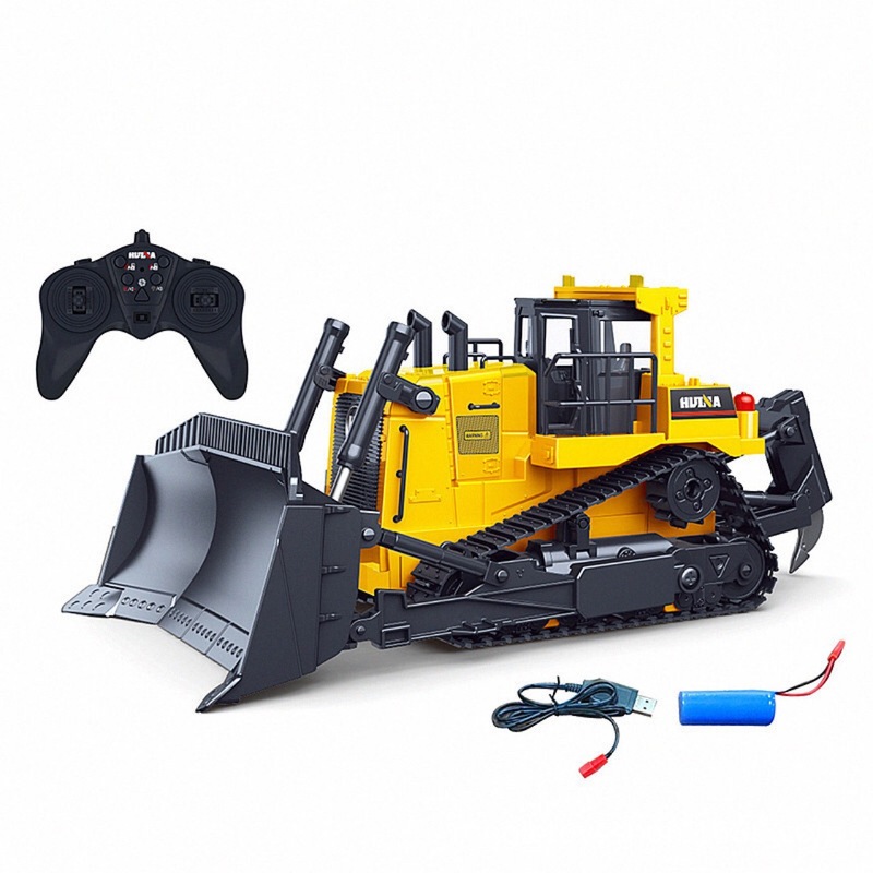 Huina Bulldozer de Control Rem - Heavy Equipment Games reseña y precio