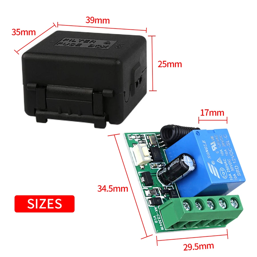 Transmisor receptor de relé DC - Heavy Equipment Garage reseña y precio