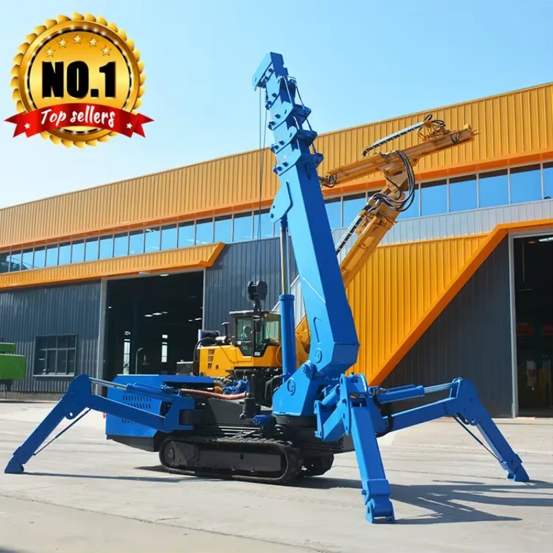 Grúa Araña Hidráulica de 8T, M - Heavy Equipment Handling reseña y precio
